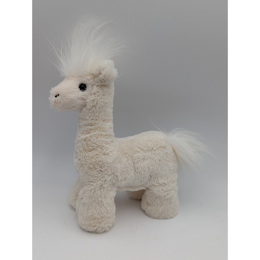Manhattan Toy Llama Alpaca Plush 9 Inch 2018 Cream Stuffed Animal Toy